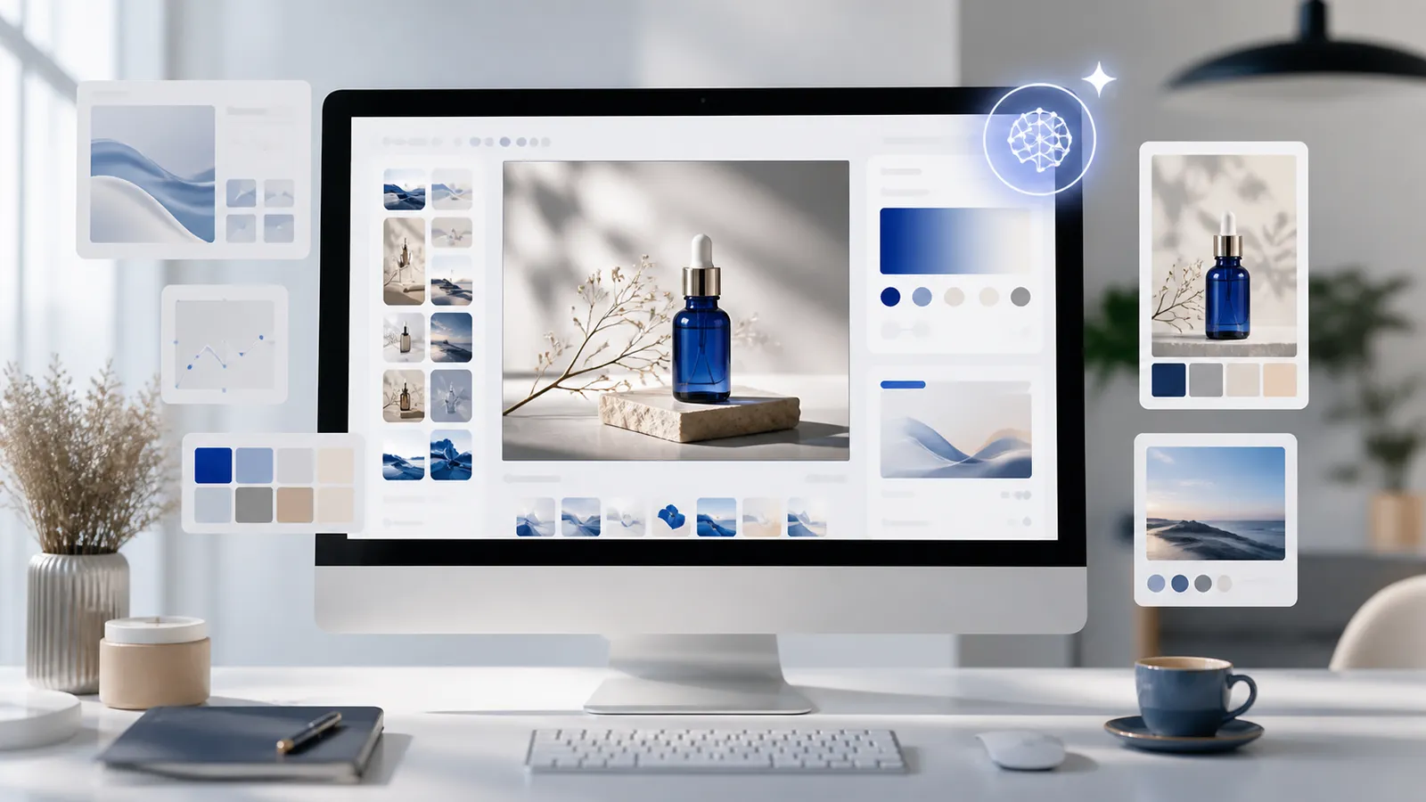Créer des visuels marketing avec l'IA sans graphiste