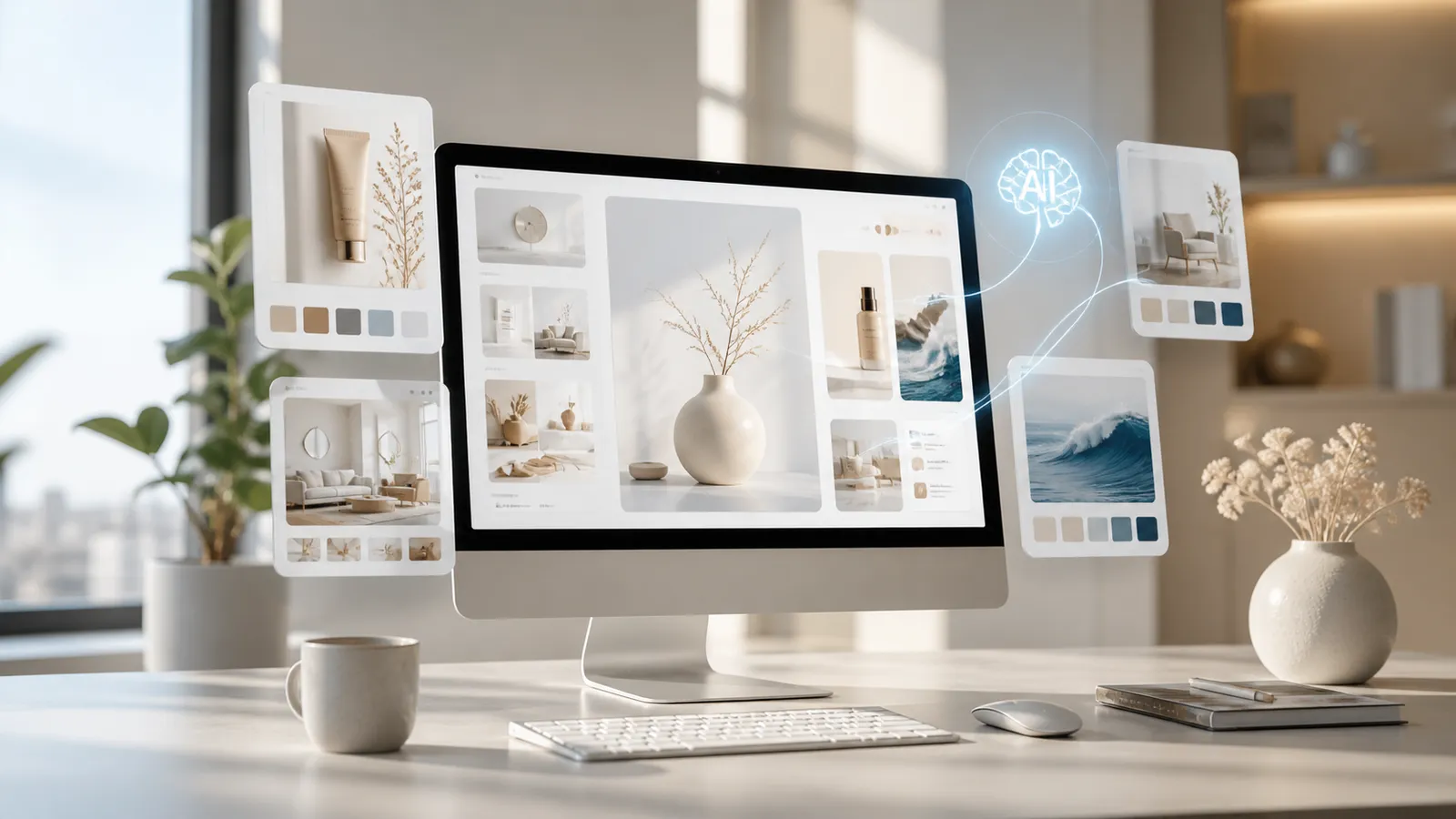 Créer des visuels marketing avec l'IA sans graphiste