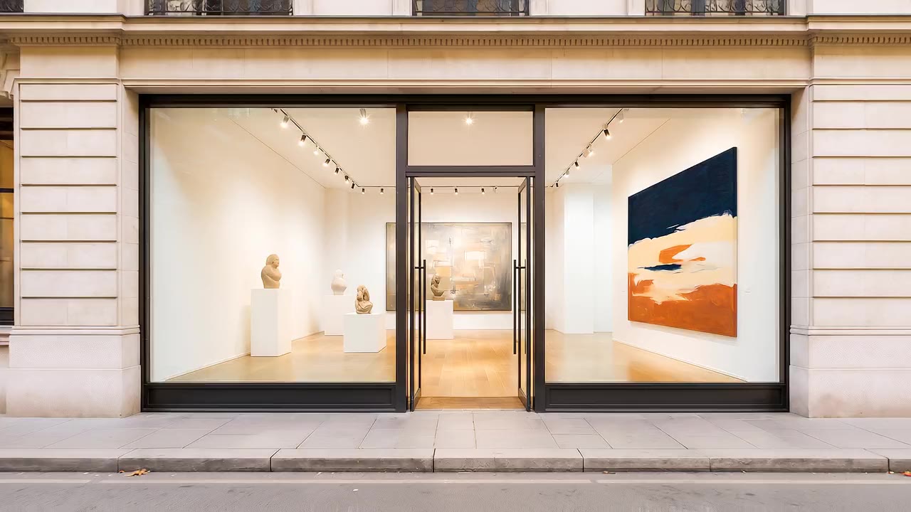 Aperçu du site exemple Galerie Méridienne